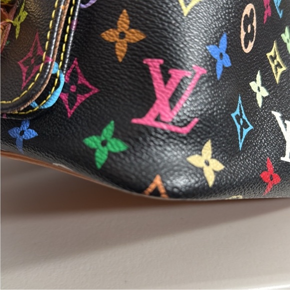 Louis Vuitton MURAKAMI Multicolor Monogram Bucket Bag NOE Vintage Beauty - Picture 11 of 17